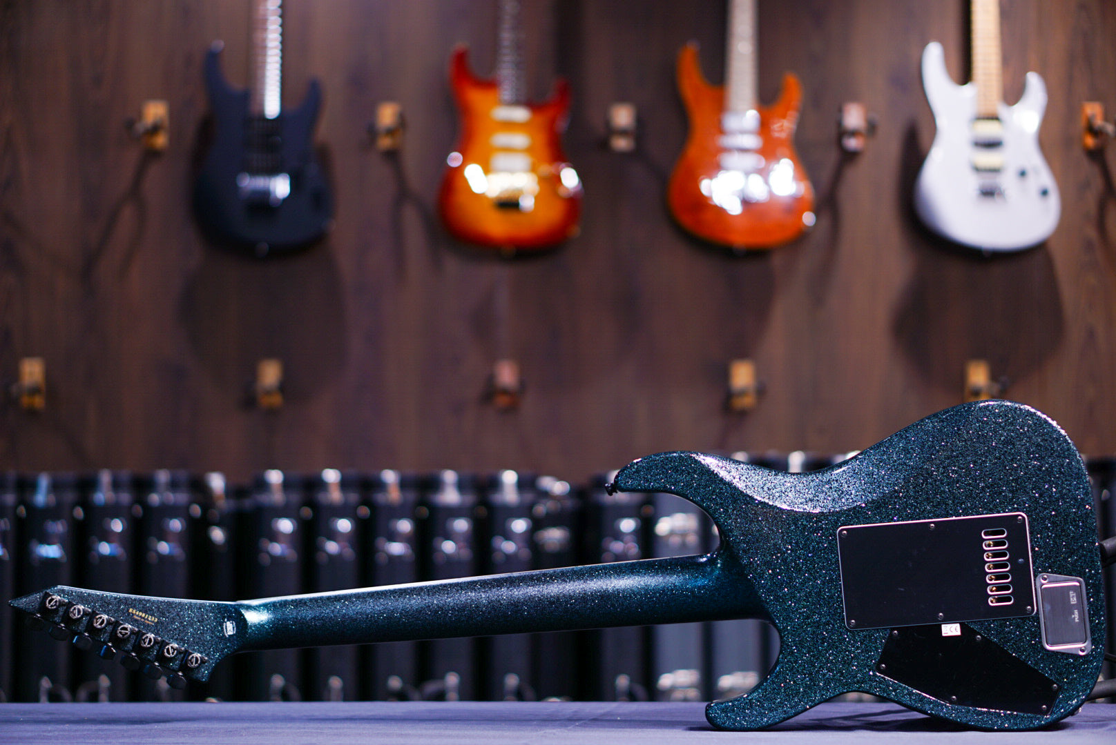 ESP E-II M-II7B Baritone evertune Granite Sparkle ES4981233