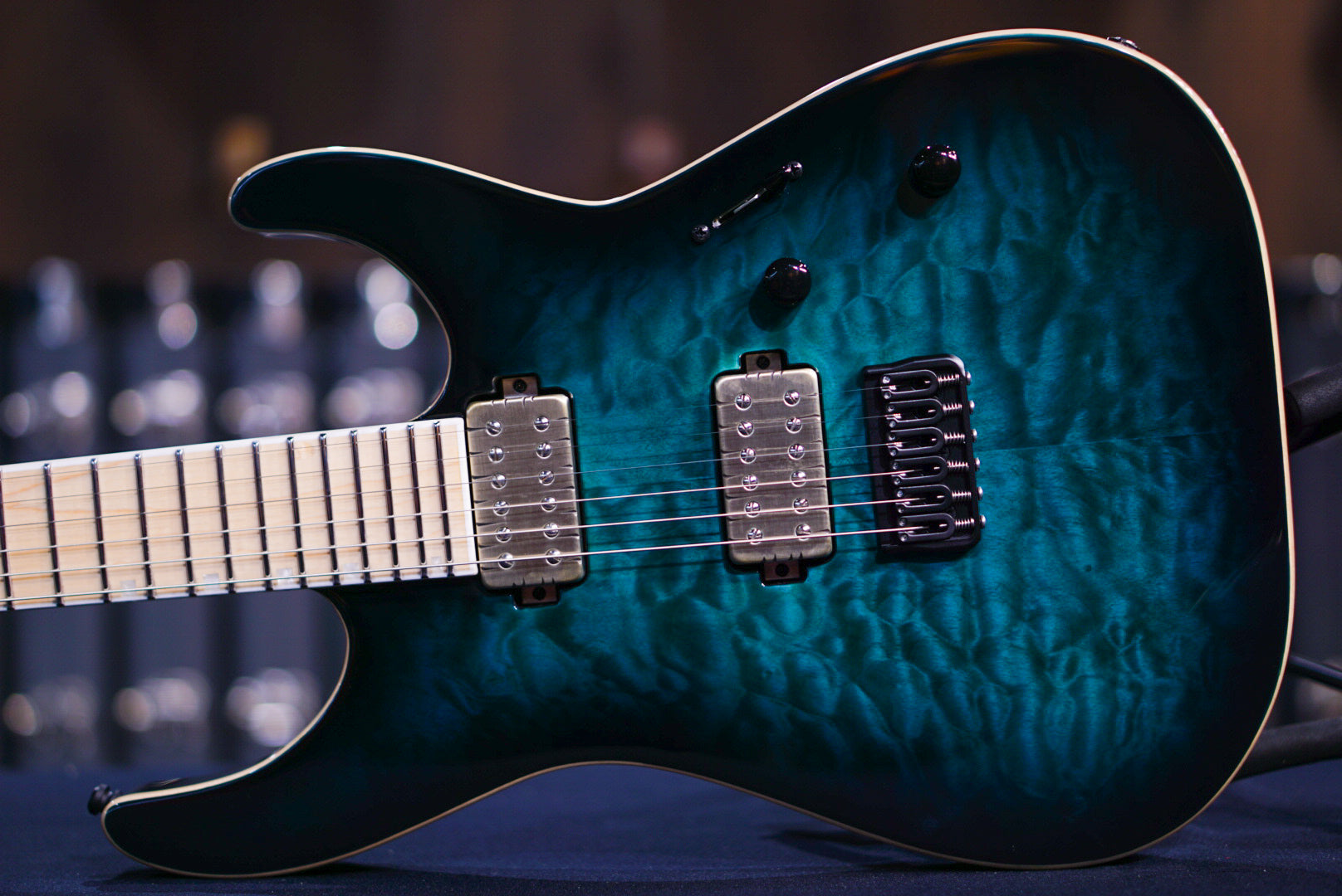 ESP E-II M-II NT BLACK TURQUOISE BURST ES4182233