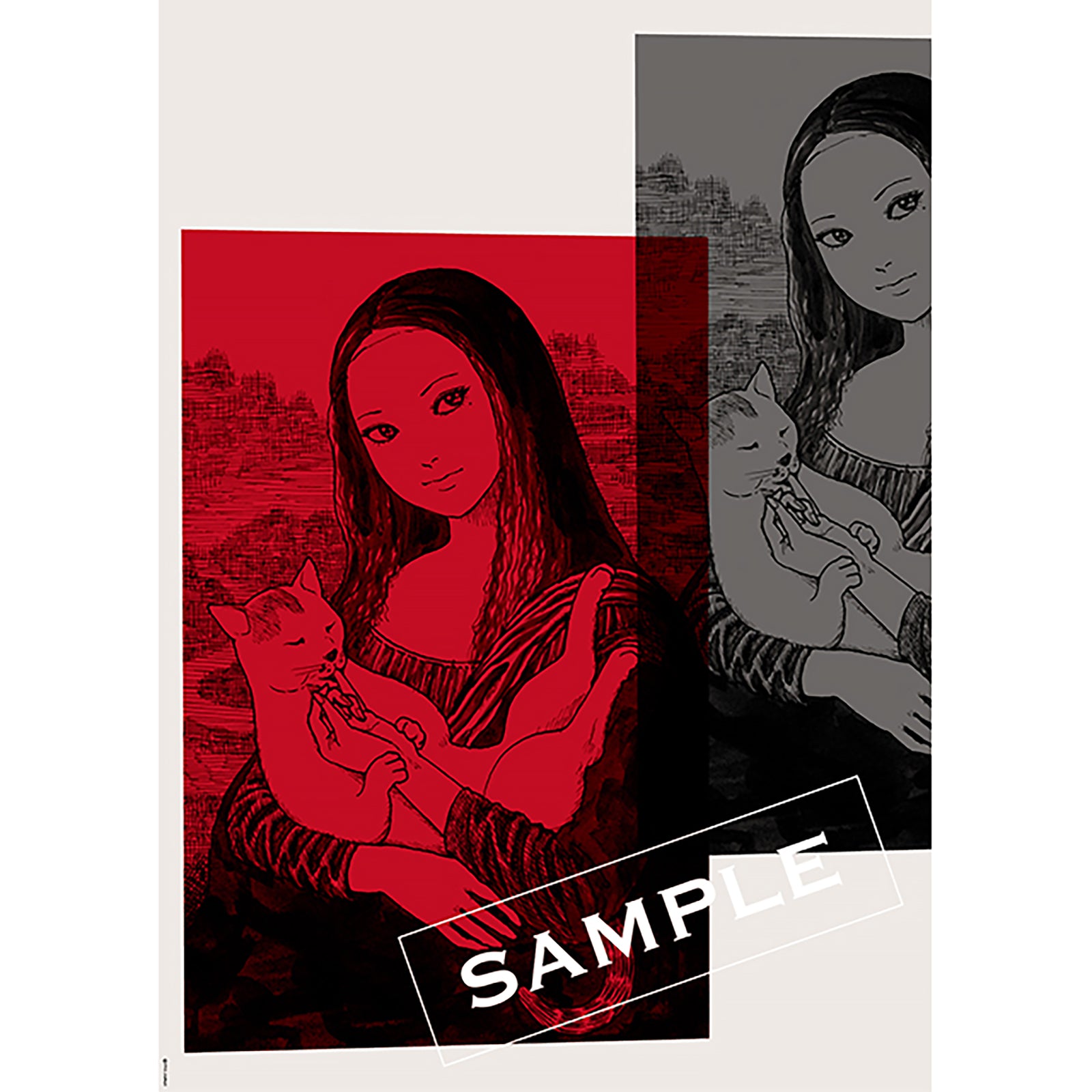 ポスター 伊藤潤二＆オマージュ展 3枚セット – ボリス雑貨店