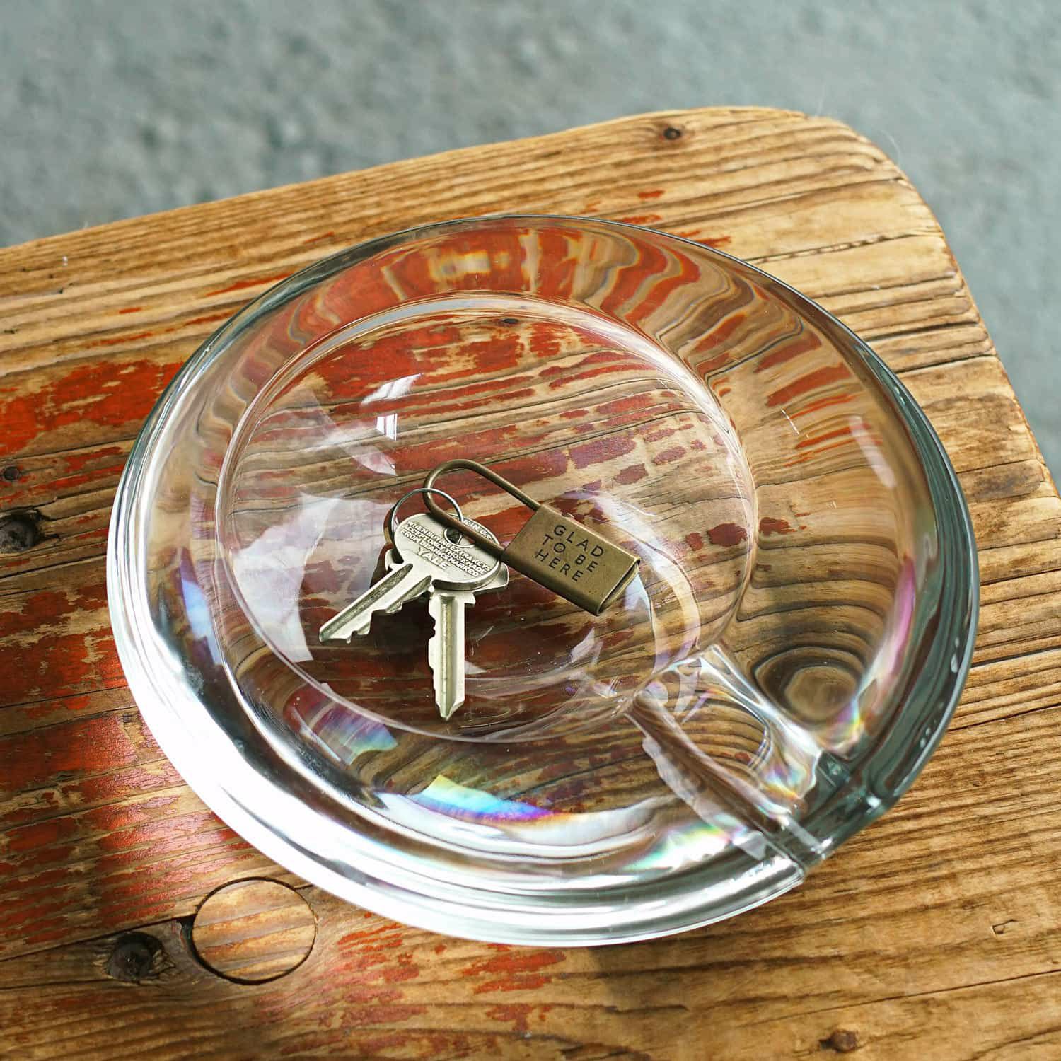 tsukuda&co. | Glass Ashtray Large グラスアッシュトレイ | HIGHTIDE