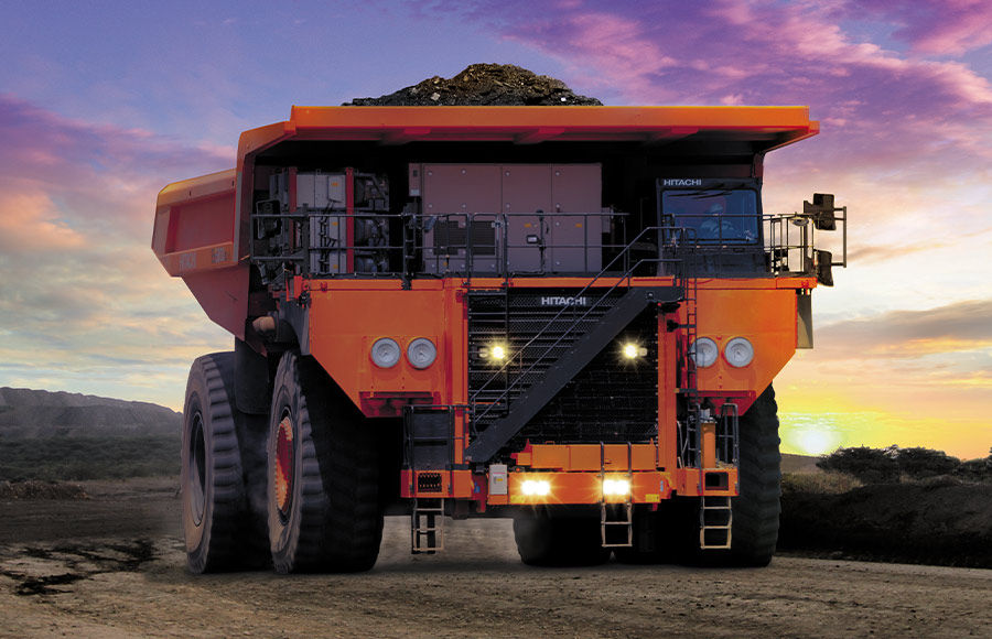 EH5000AC-3, LA Rigid Dump Trucks - Hitachi Construction Machinery