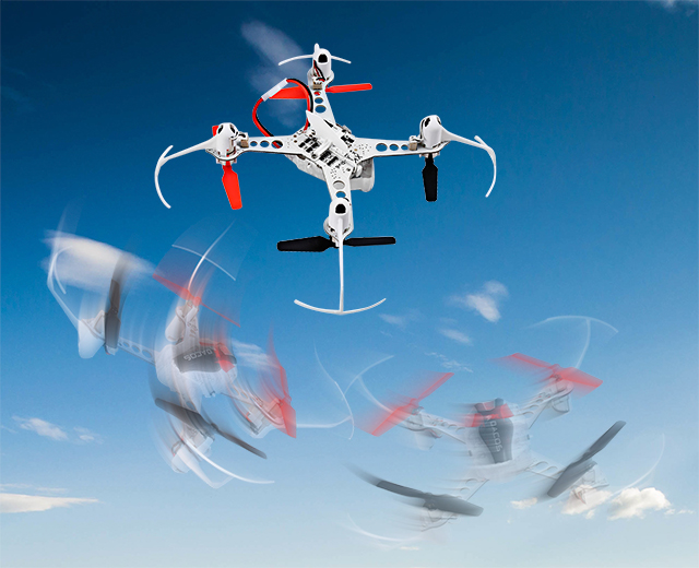 6チャンネル 3D/6G インドアクワッドコプター [X100-B] プロポレス