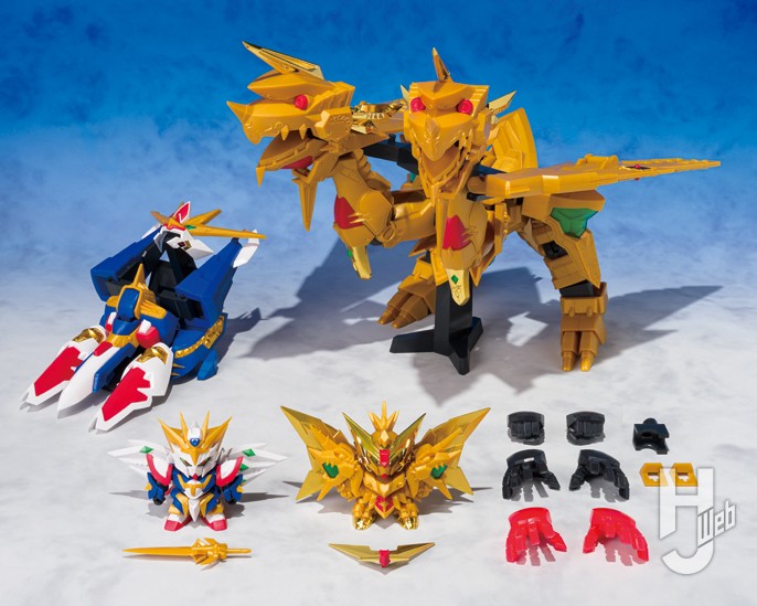 黄金神、元祖SDに再び甦る！『新SDガンダム外伝 黄金神話』より「黄金