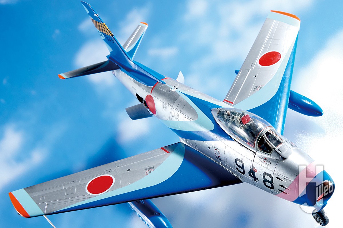 航空自衛隊初の本格的ジェット戦闘機「F-86Fセイバー」を初代特別塗装