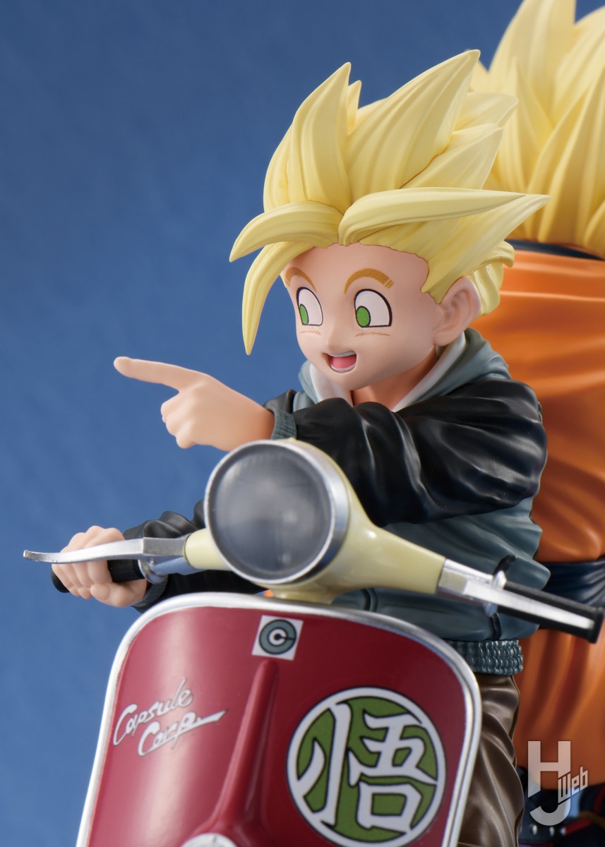 デスクトップリアルマッコイ」シリーズ第2弾は孫悟空＆孫悟飯親子