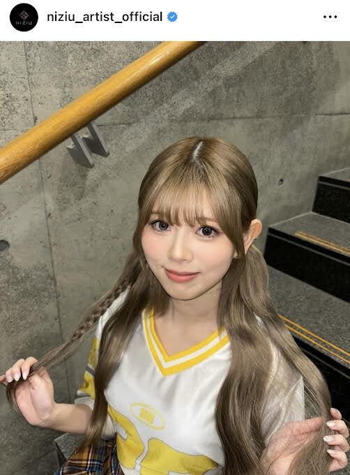 NiziU・リク、ロングツインテール姿にファン騒然！「永遠に見