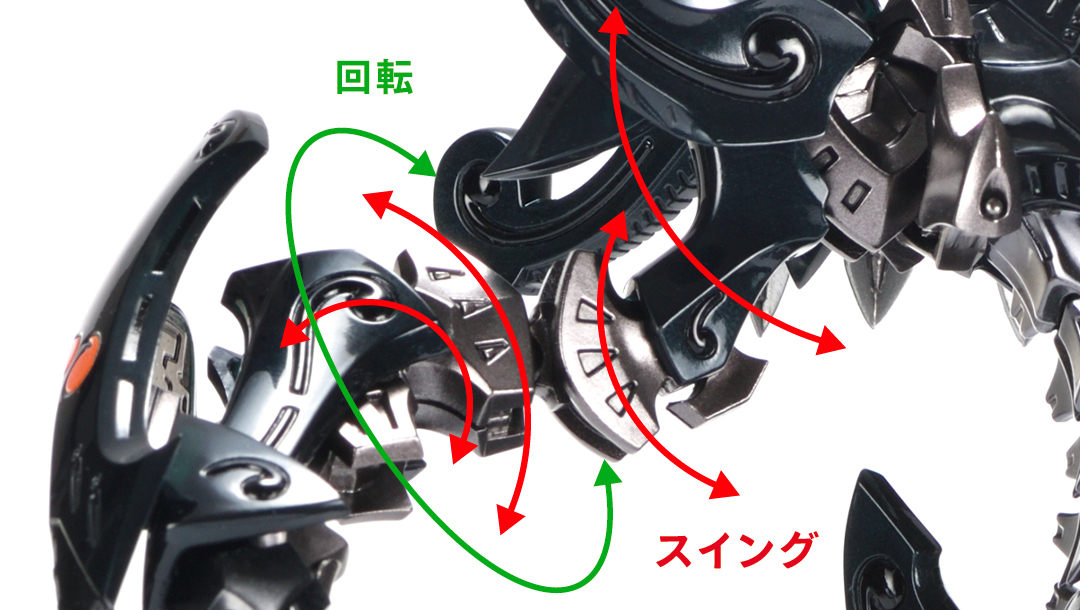 VSMS 1/100 ダッカス・ザ・ブラックナイト】組み立て、動かすほどに