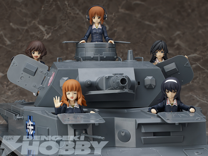 figmaあんこうチームが乗れる超ビッグサイズ！ 1／12スケール「IV号