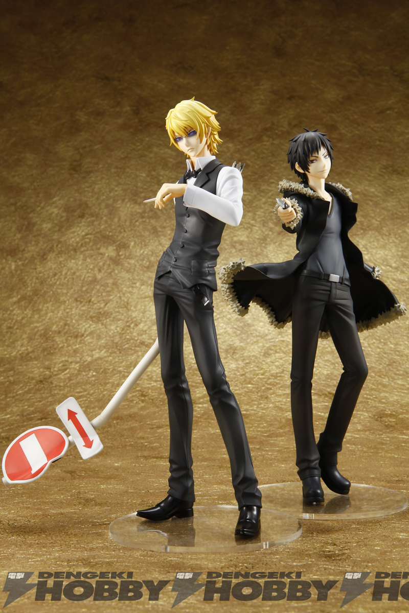 TVアニメ『デュラララ!!×2』の平和島静雄と折原臨也リニューアルVer.が