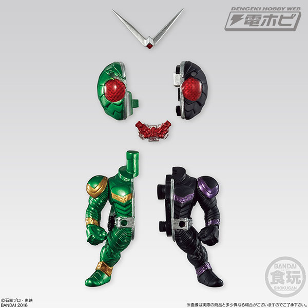 大人の『仮面ライダー』ファン必見！食玩フィギュアに「W」が登場