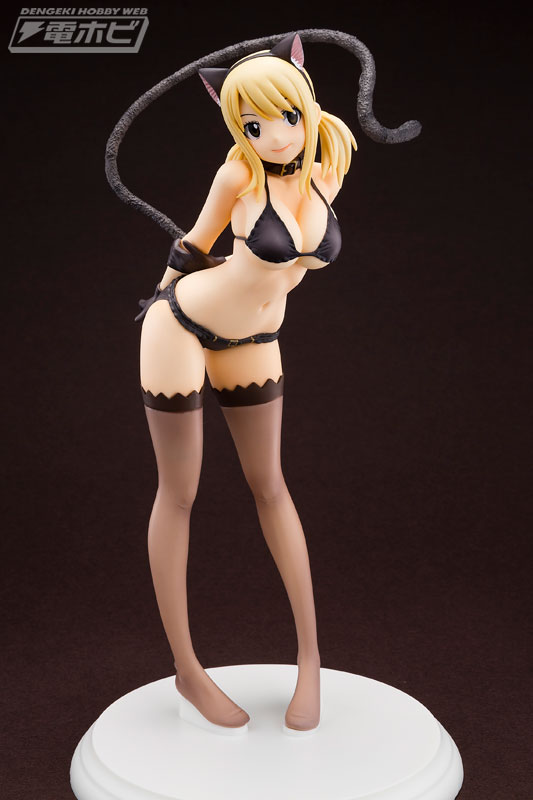 FAIRY TAIL』「ルーシィ・ハートフィリア」がセクシーな黒猫の