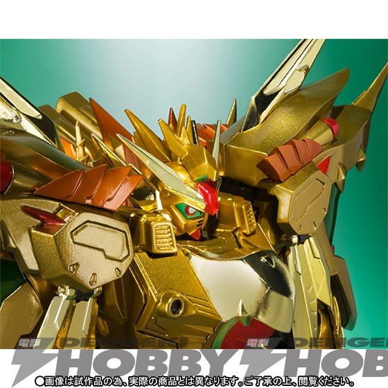 新SDガンダム外伝 黄金神話』から、黄金神スペリオルカイザーがSDX