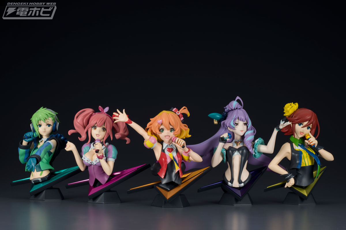 マクロスΔ』ワルキューレがバンダイの新感覚プラモデルとなって登場！9