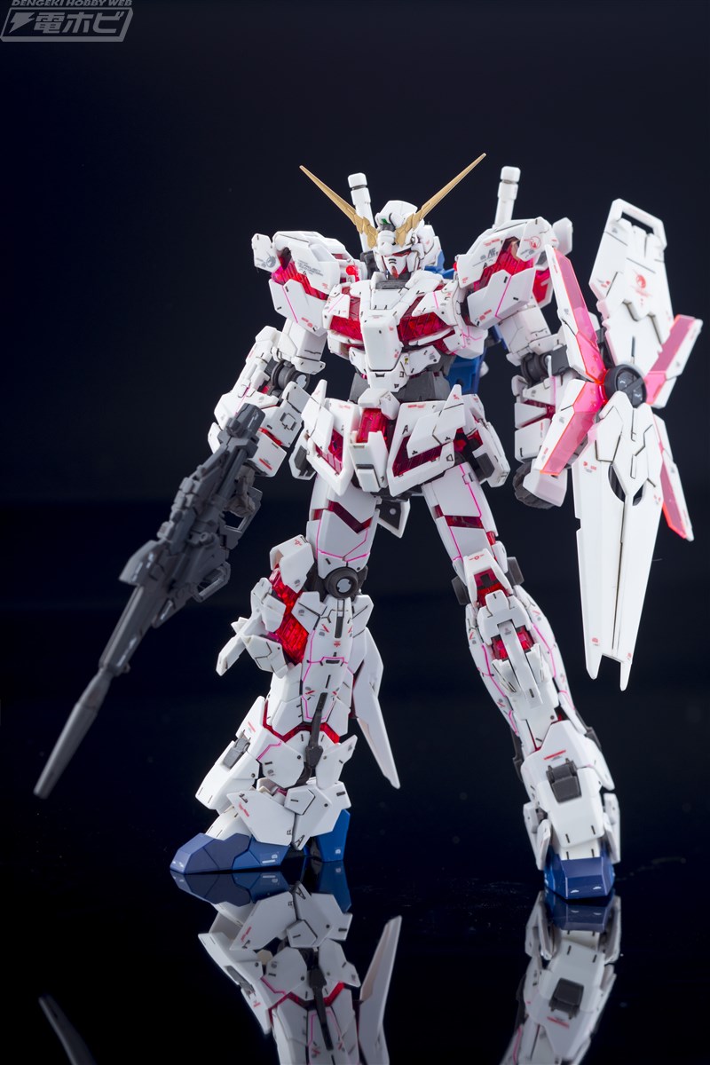 ガンプラ作例】「RG 1/144 ユニコーンガンダム」を成形色フィニッシュ