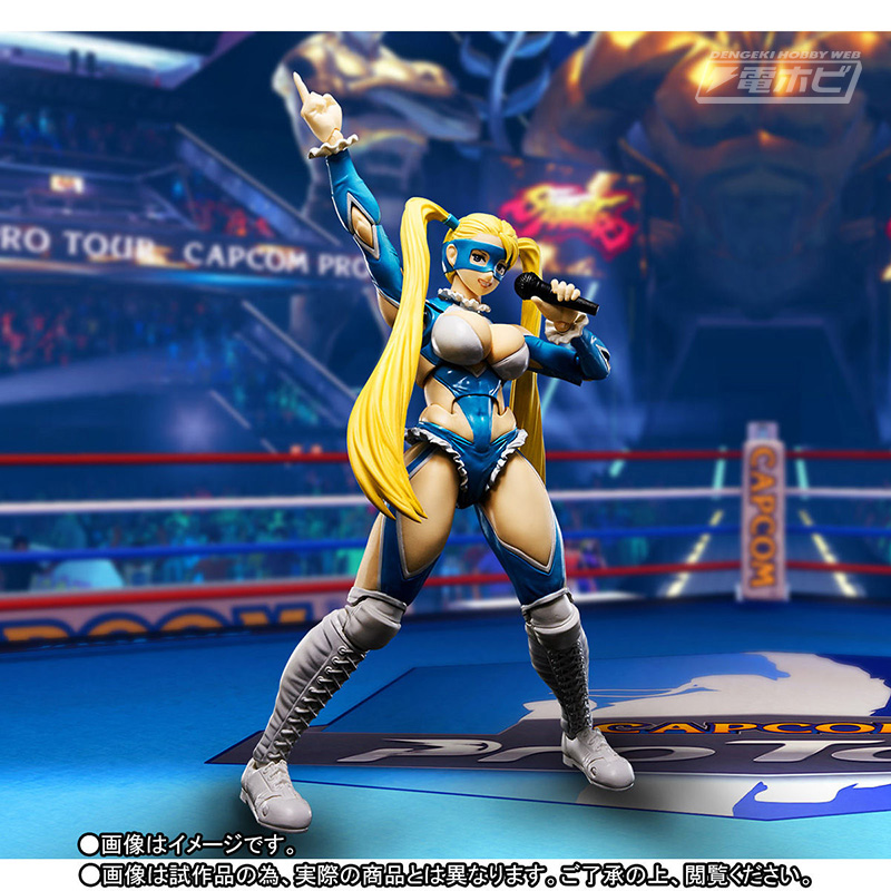 ストリートファイターV』レインボー・ミカが「S.H.Figuarts」シリーズ