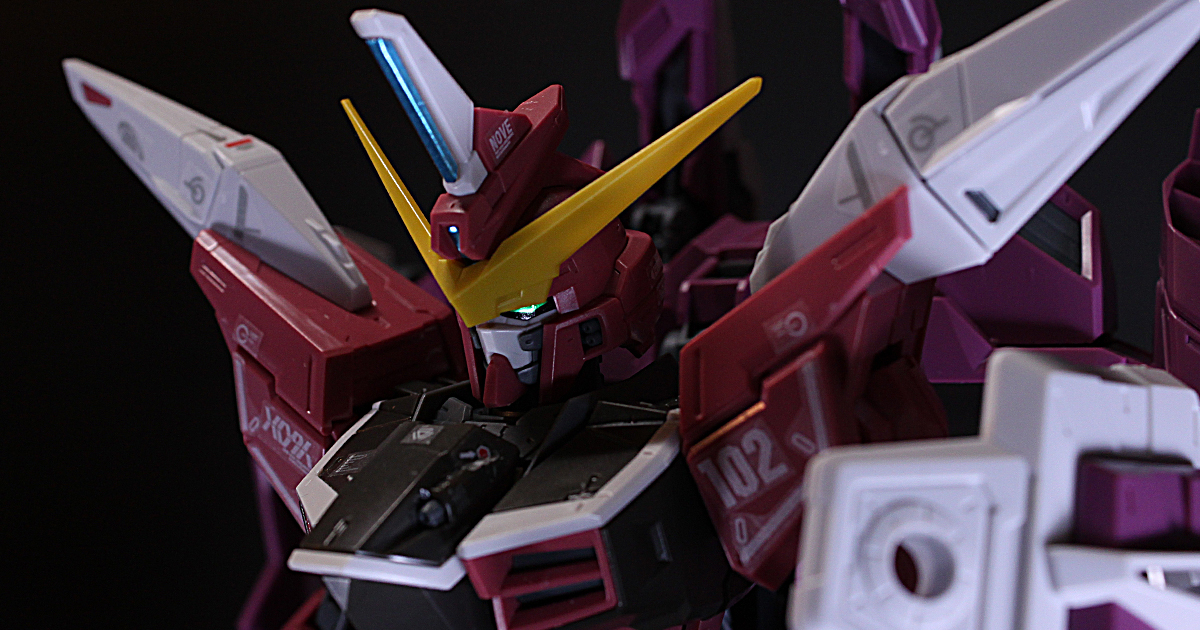 ガンプラ新作レビュー】MG 1/100 ジャスティスガンダムを作ってみた
