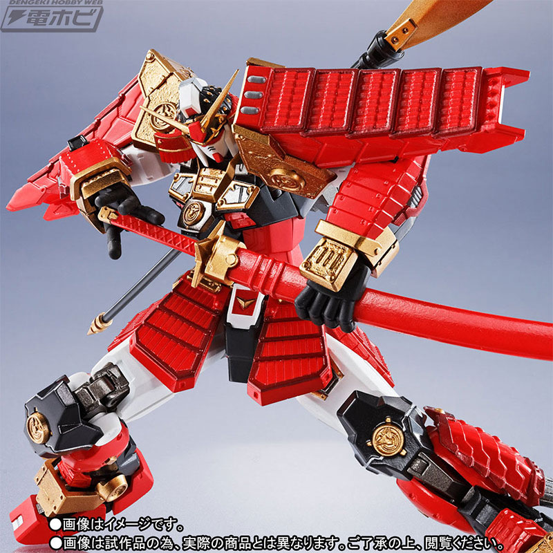 圧倒的重厚感！『SD戦国伝』武者頑駄無がMETAL ROBOT魂シリーズに参戦