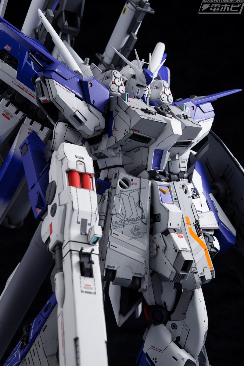 ガンプラ「MG Hi-νガンダム Ver.Ka」でマッシブかつスタイリッシュな