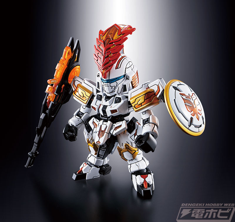 SD 三国創傑伝』のガンプラ「夏侯淵トールギス」「孫策ガンダム