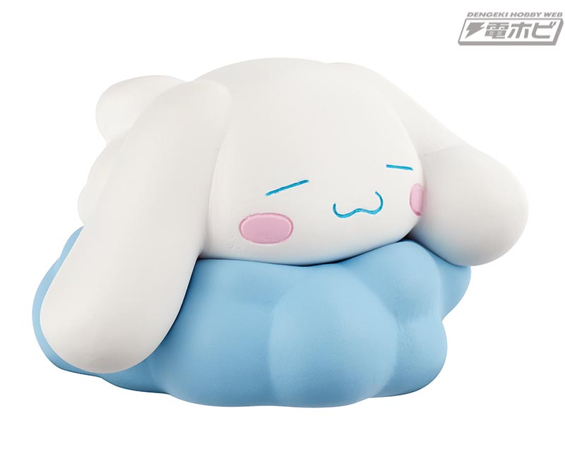 シナモロール」のカラーテーマフィギュアがカプセルトイに出現