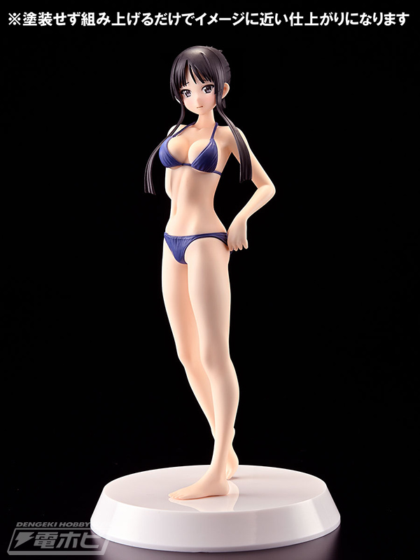 パーツ交換で2種類の髪型が楽しめる！『けいおん！！』水着姿の秋山澪