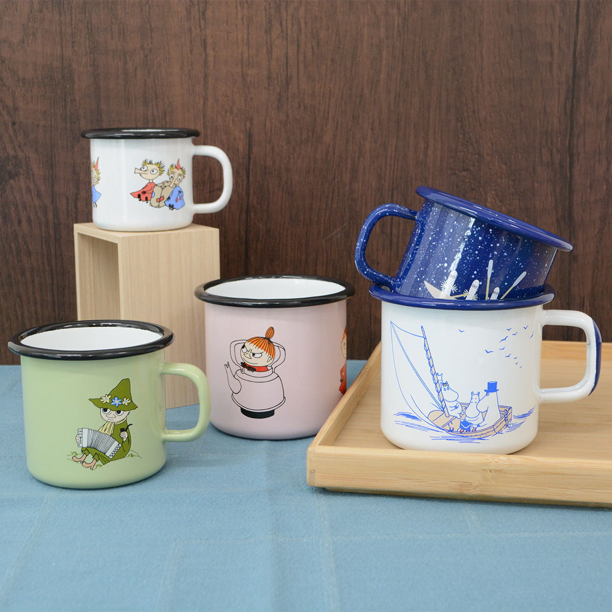 Moomin ムーミン Muurla ムールラ ホーローマグ ( レトロ / スナフキン