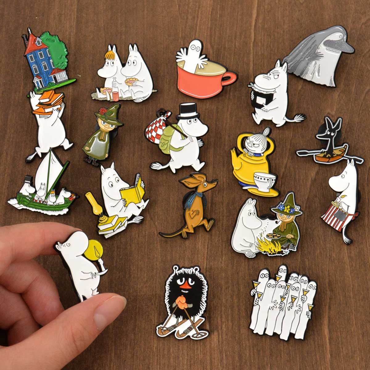Moomin ムーミン PINBOX ピンボックス ピンバッジ ( ムーミンと