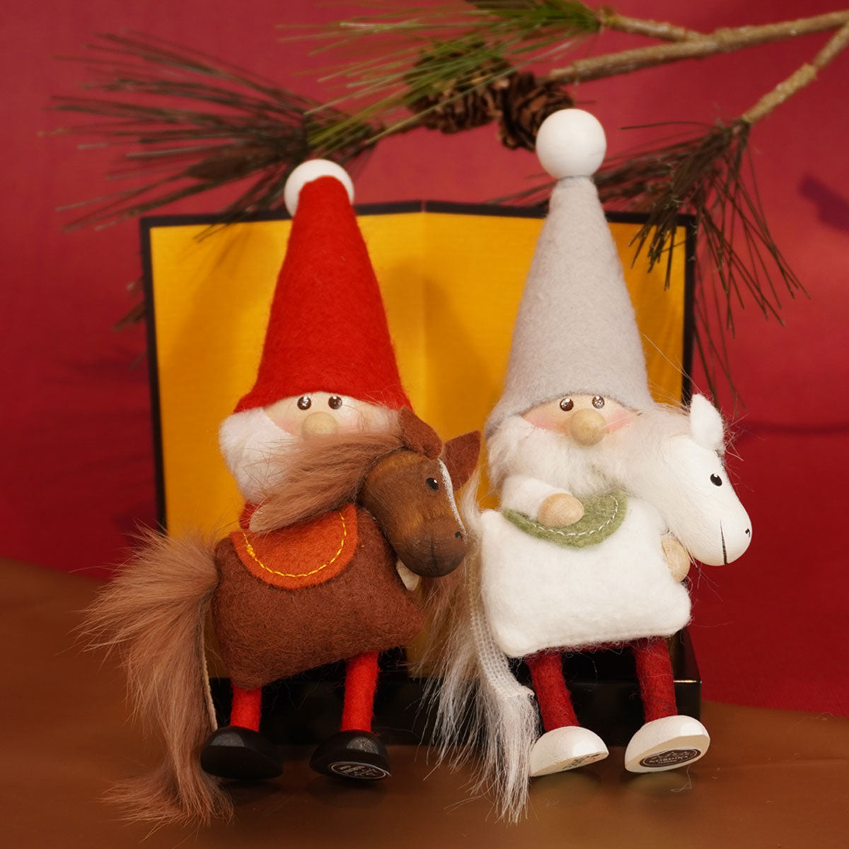 2025新作】NORDIKA nisse ノルディカ ニッセ クリスマス 木製人形 ( 馬