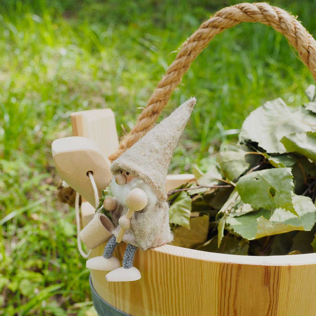 NORDIKA nisse ノルディカ ニッセ 木製人形 ( サウナニッセ / サンタ