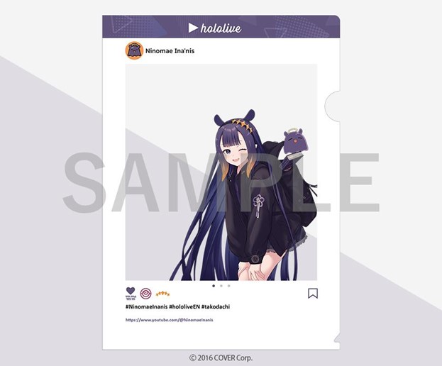 ホロライブEnglish」所属「一伊那尓栖」 x SuperGroupiesコラボ