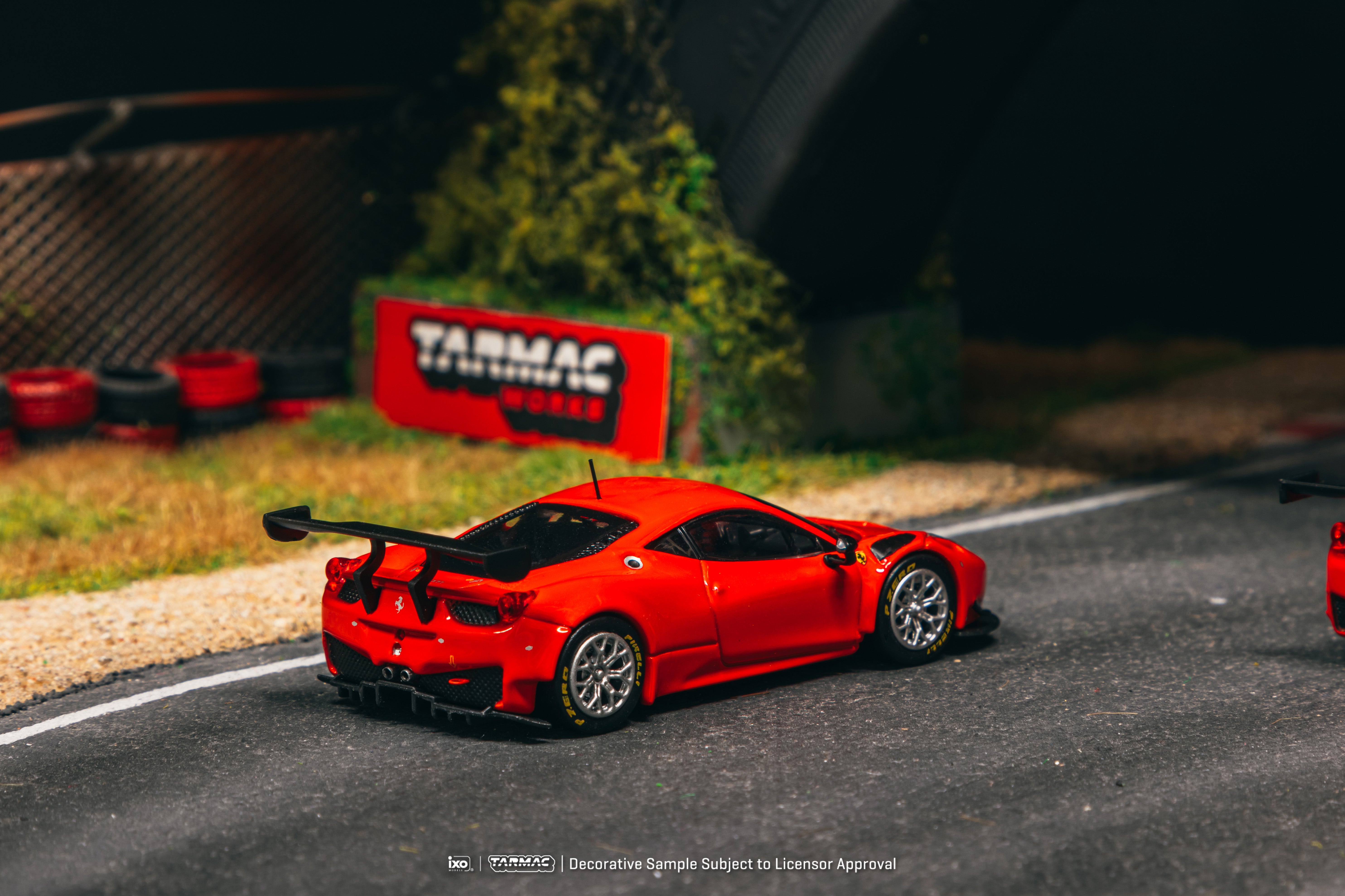 Tarmac Works 1:64 Ferrari 458 Italia GT3 Red T64R-074-RE – Horizon
