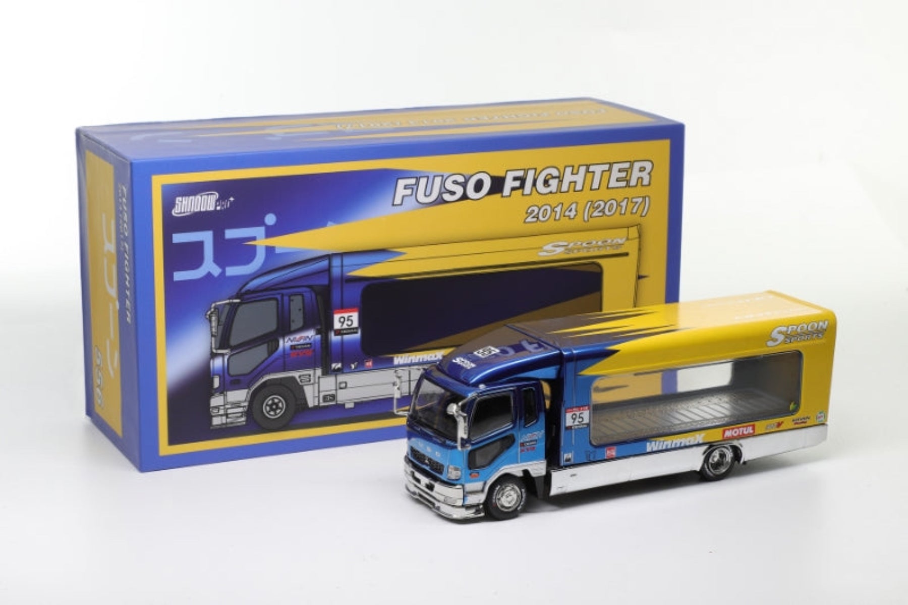 Shadow Pro 1:64 Mitsubishi Fuso Fighter(1024) 2017 -SPOON CHROME