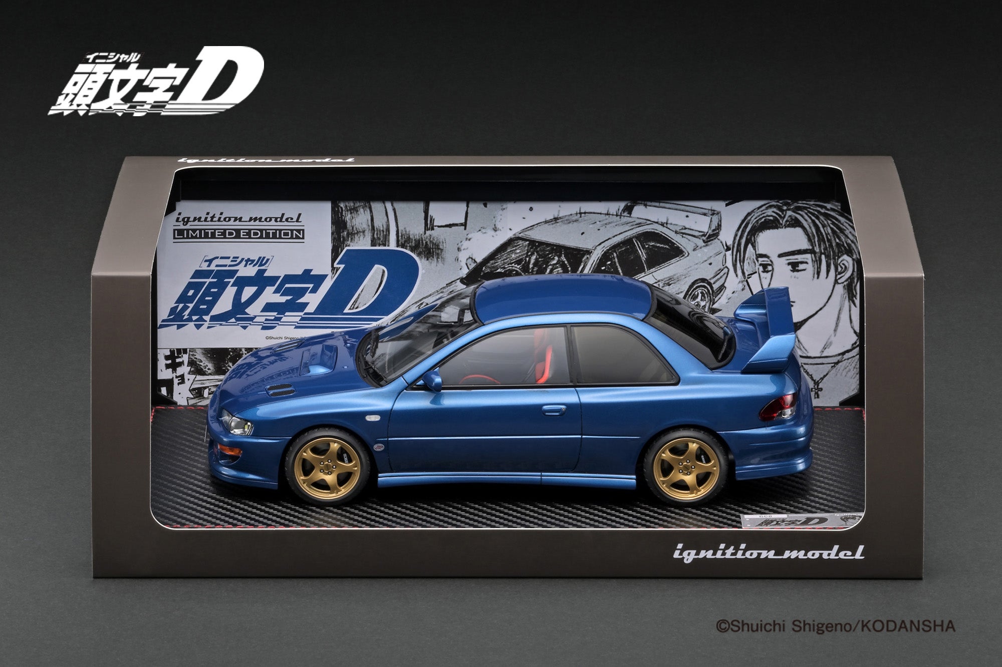 Ignition Model 1:18 INITIAL D SUBARU Impreza WRX type R Sti