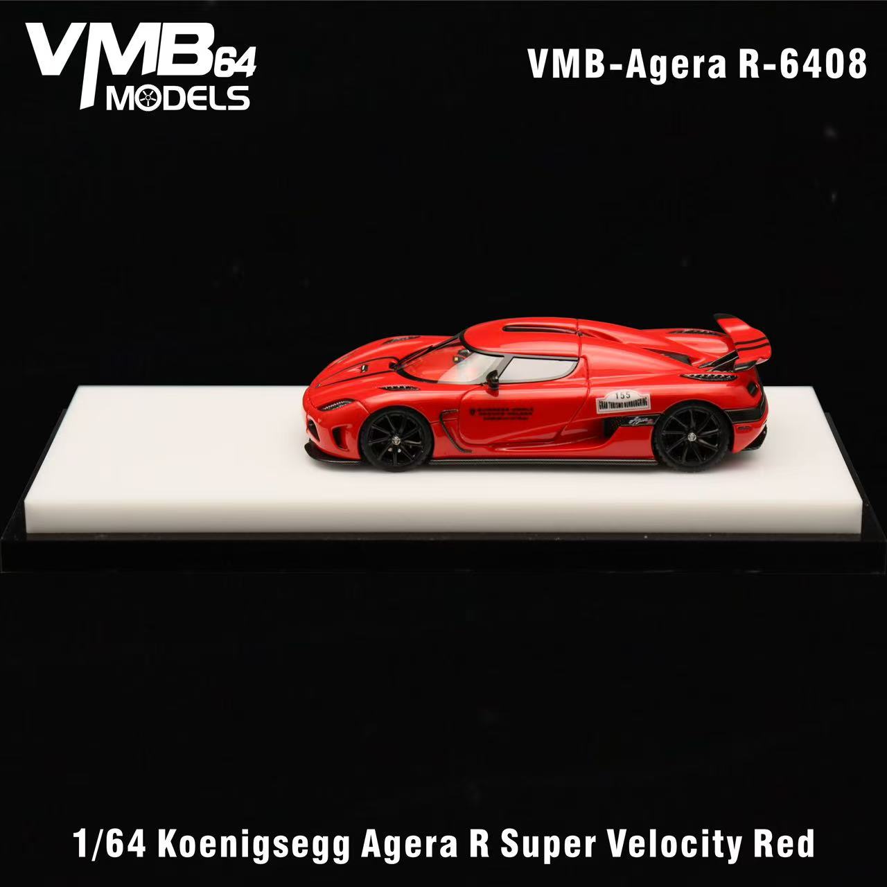 Preorder] VMB 1:64 Koenigsegg Agera R 7086-Super Velocity Red