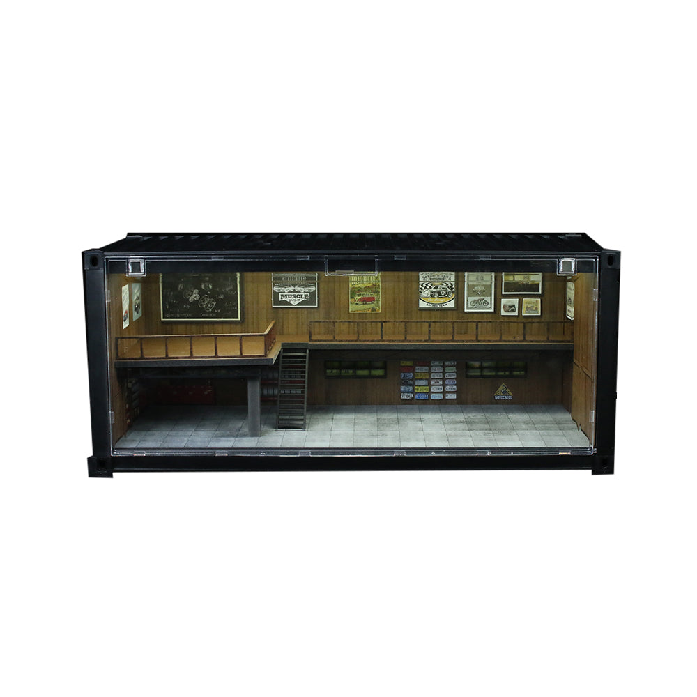 MoreArt 1:64 CONTAINER REPAIR SHOP SCENE MO400205 – Horizon Diecast