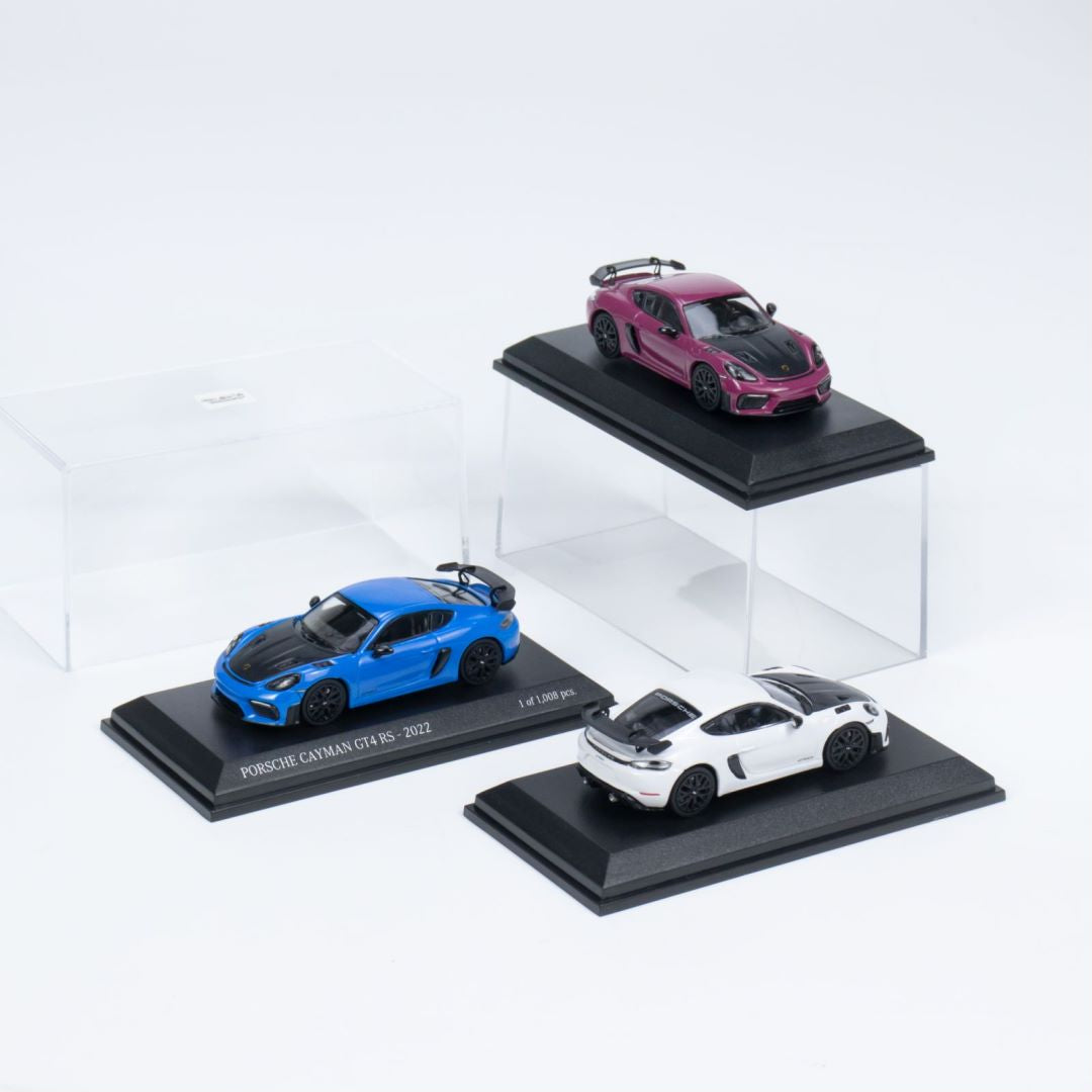 Minichamps 1:64 Porsche Cayman GT4RS 2022 Blue 643062008 – Horizon
