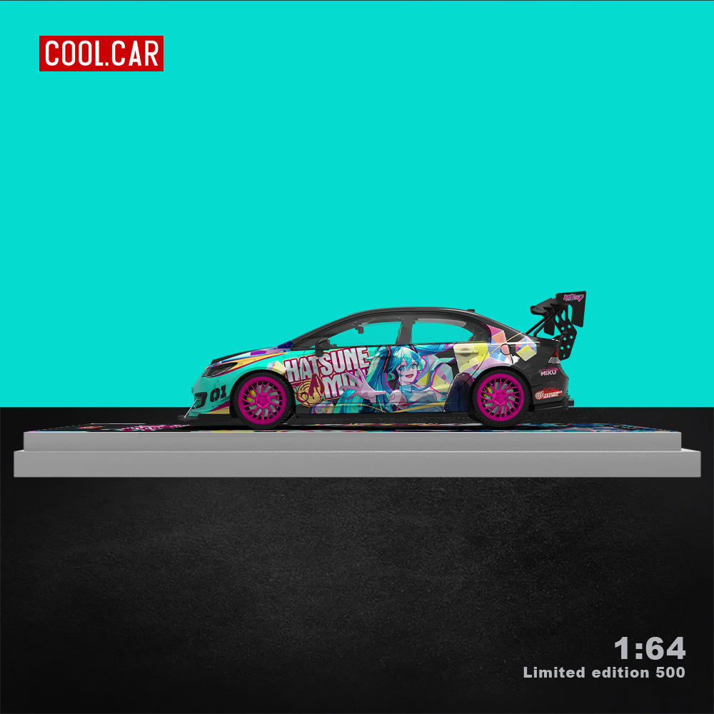 Cool Car 1:64 Honda Civic Hatsune Miku livery (2 Version) CC645722