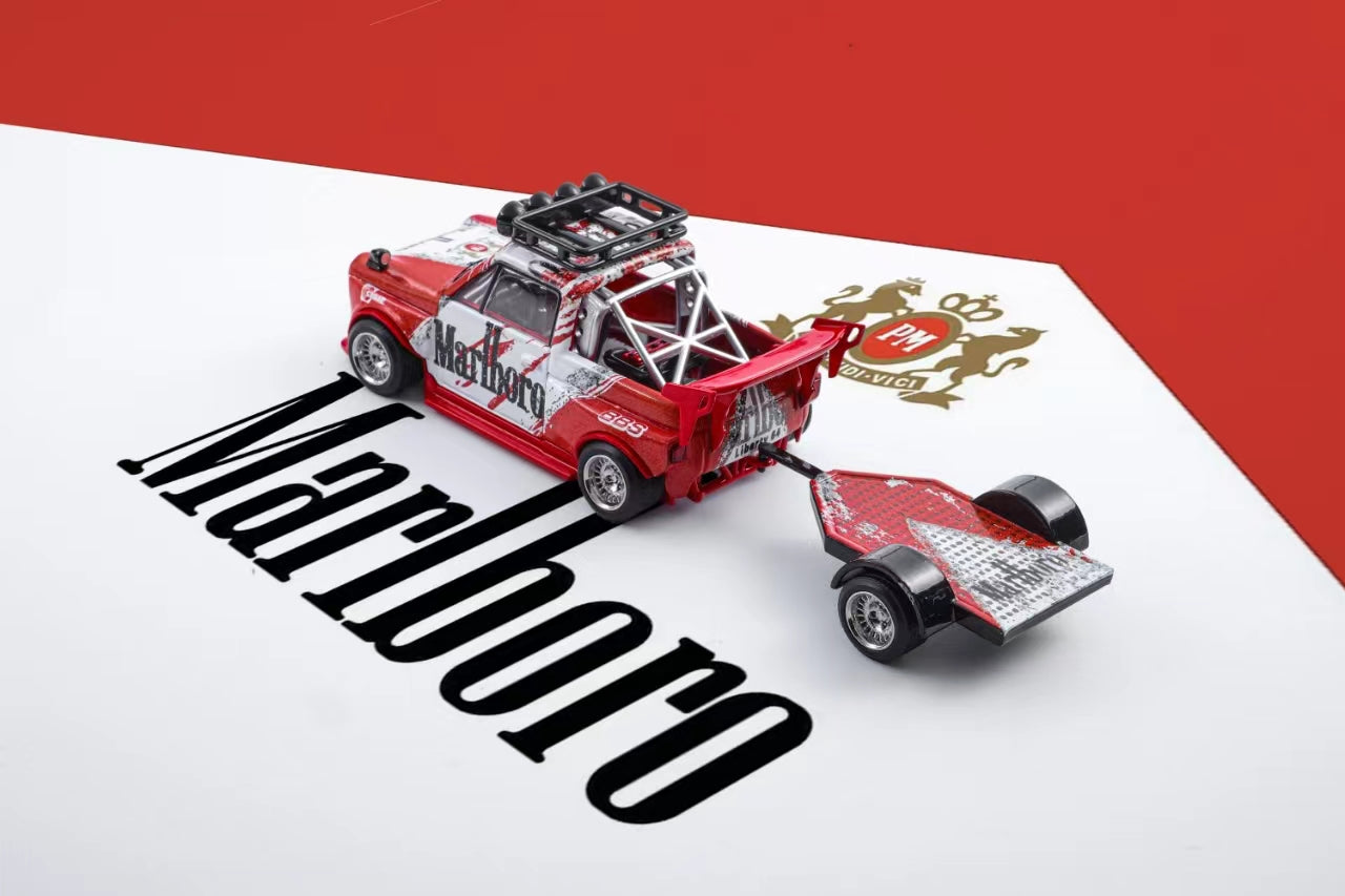 Liberty64 1:64 Honda Widebody Pickup - Marlboro – Horizon Diecast