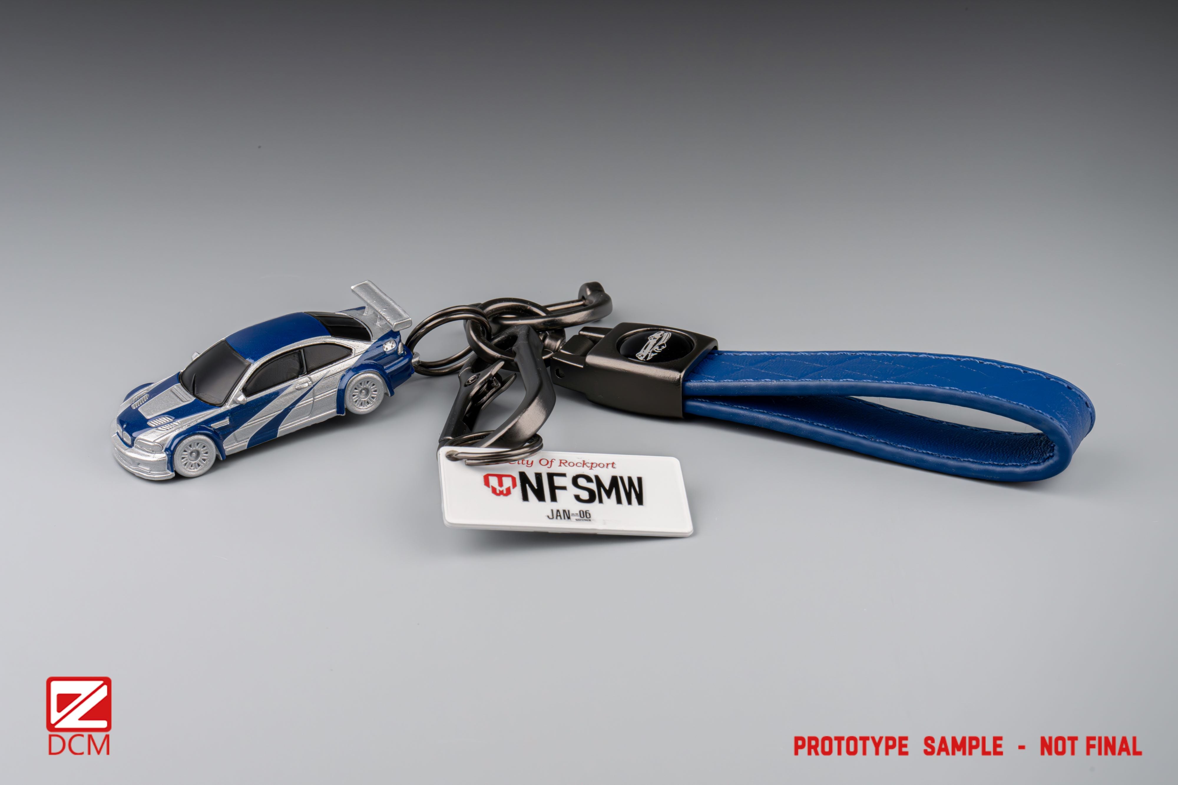 DCM 1:87 BMW M3 E46 GTR Key Chain (5 Versions) – Horizon Diecast
