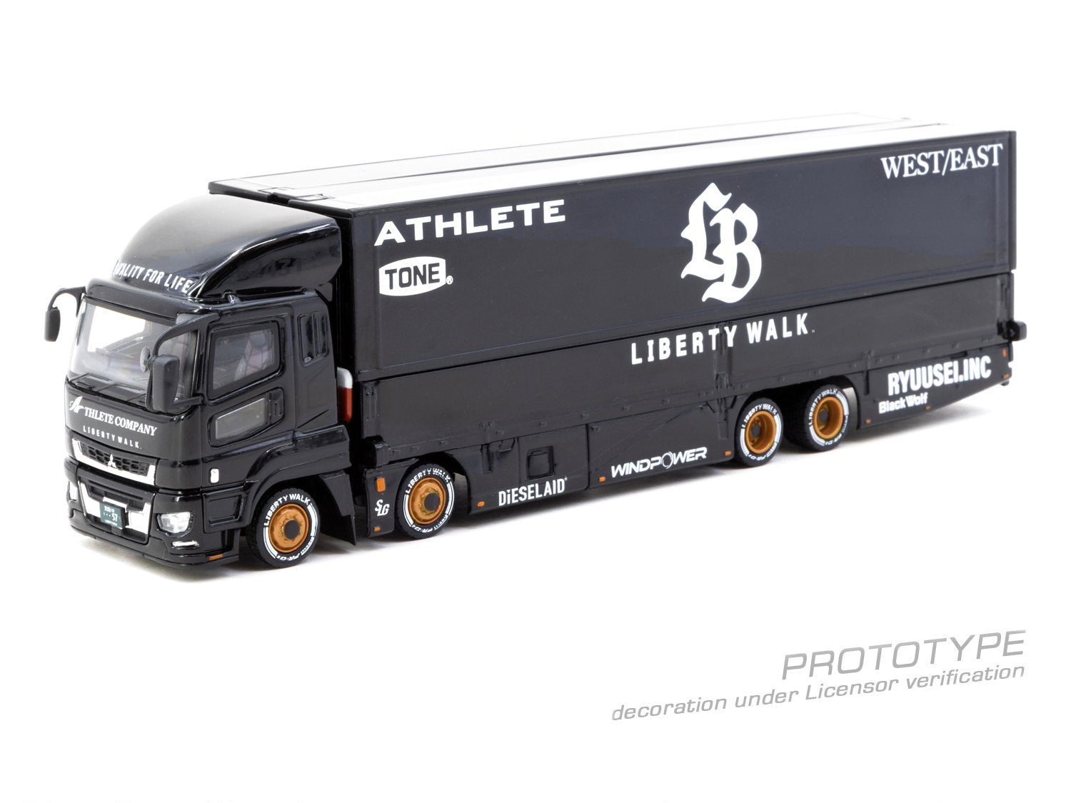 Tarmac Works 1:64 Mitsubishi Fuso Super Great LB-TRUCKS T64T-TL001