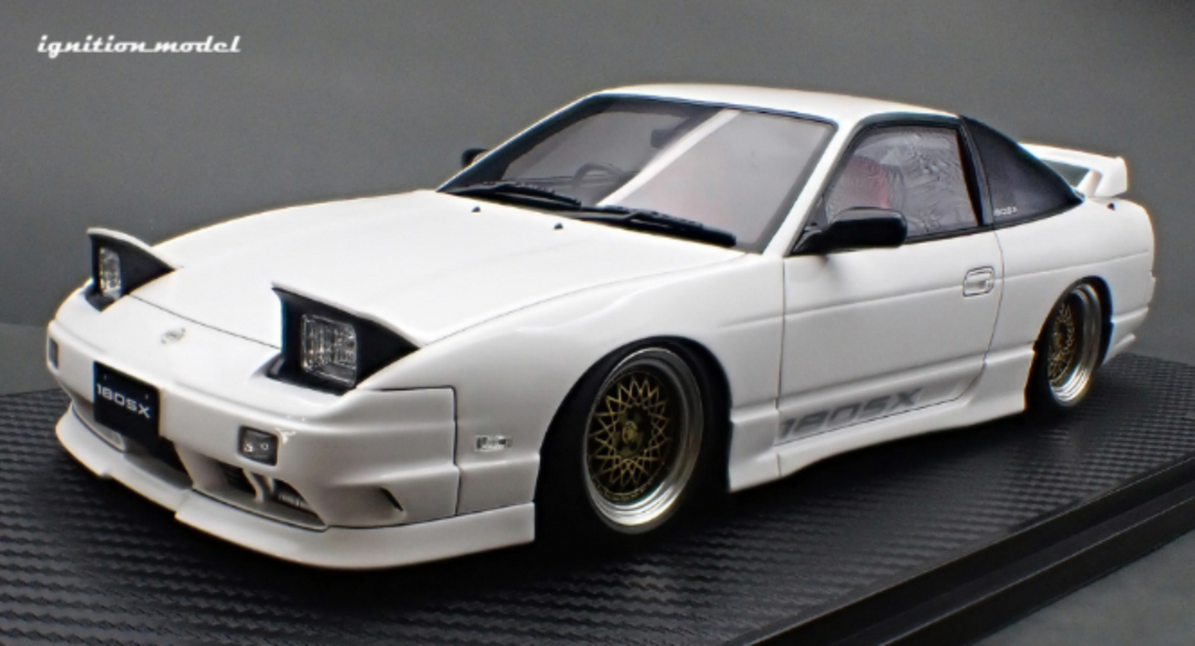 Ignition Model 1:18 Nissan 180SX TYPE X (RPS13) White IG3763
