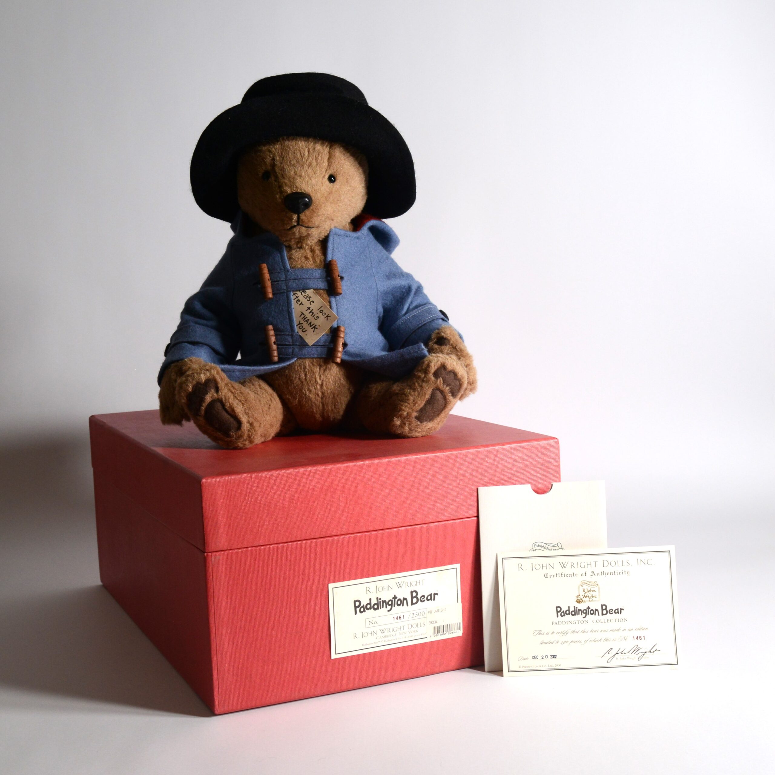R John Wright - Paddington Bear - Limited Edition - 2000