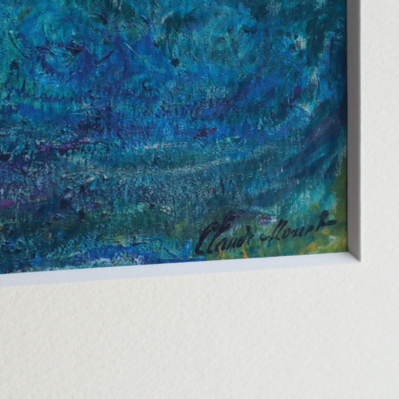 クロード・モネ 「日本の橋 (1918-1924)」アートポスター（フレーム