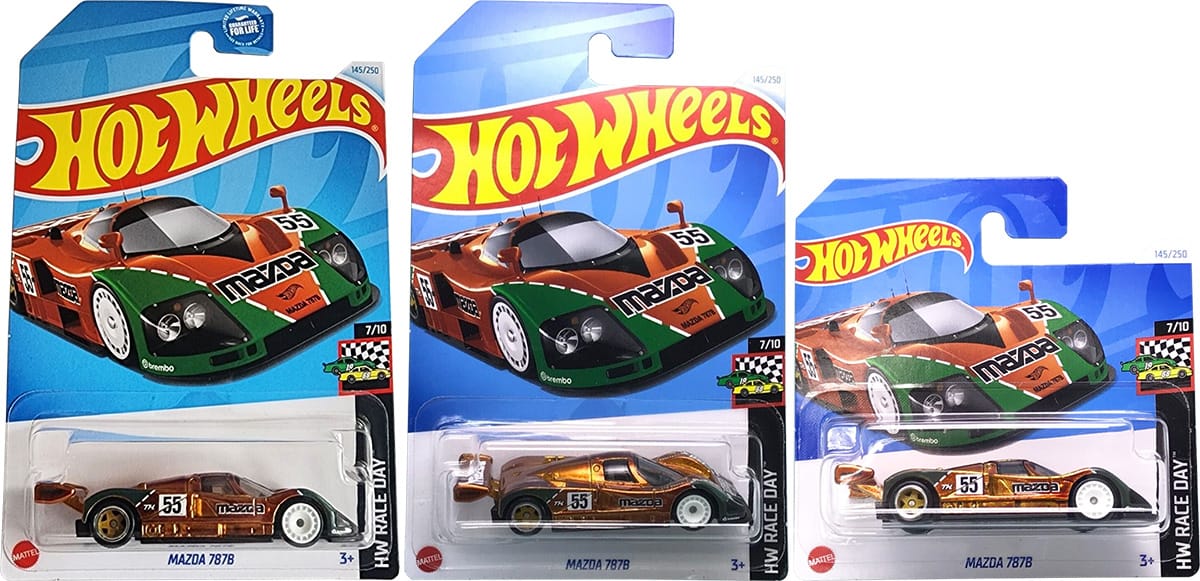 Mazda 787B - Super T-Hunt - US, Int. & Short Card
