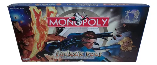 Monopoly Fantastic Four Collectors Edition 4 Fantasticos