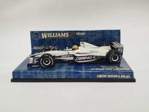 Miniatura F1 Williams Bmw Fw22 - Ralf Schumacher - 1/43 Branco