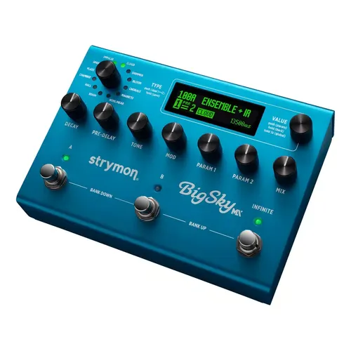Pedal Reverb Strymon BigSky 12 Modos para Guitarra e Sintetizador