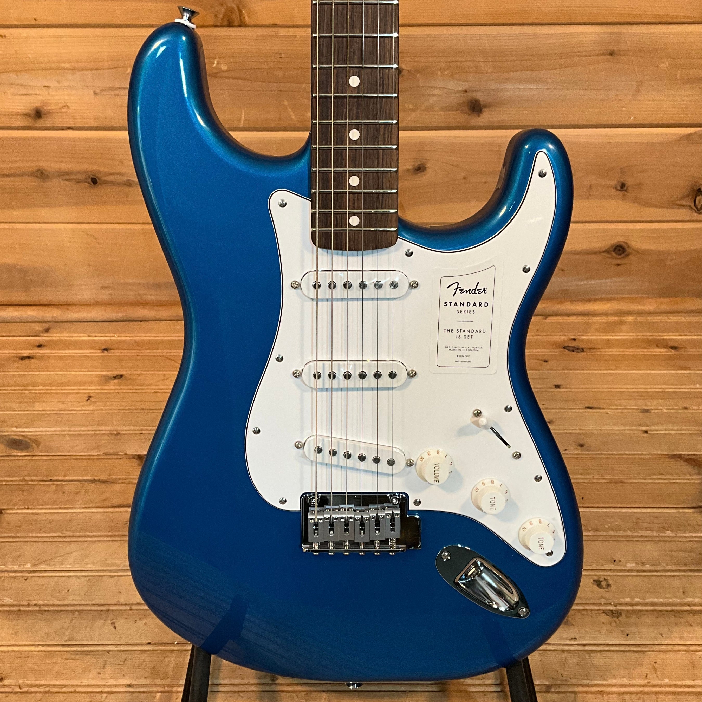 Fender Standard Stratocaster Electric Guitar - Aqua Marine