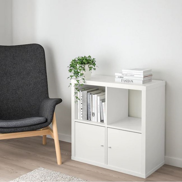 イケアのカラーボックス「KALLAX」を自分好みにアレンジ♪部屋を