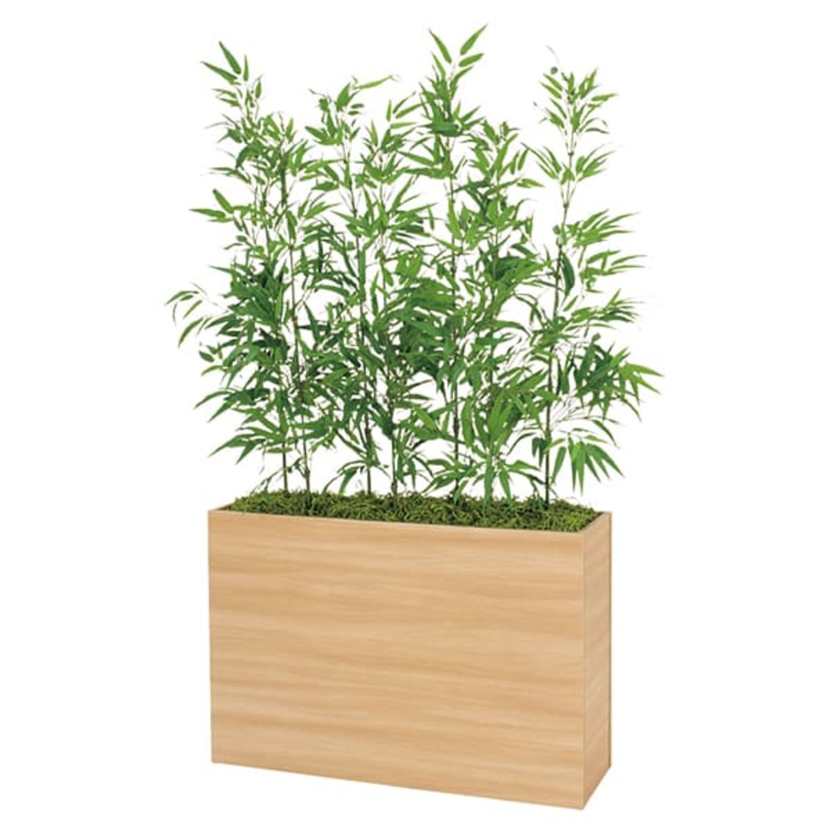 ワイドパーテーション バンブー H1600 GR5026｜ベルクのフラワーボックス